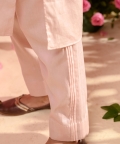 Eshgham-Vegan Silk Pink Kurta & Trouser Set 