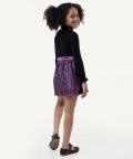 One Friday Multi Animal Printed Skirt For Kids Girls