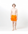 Orange Magic Printed Shorts