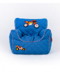 Personalised Traffic Quilted - Bean Chair (Small)
