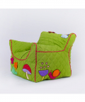 Personalised Flower Garden Quilted - Bean Chair (Small)