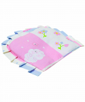 Baby Moo Floral Pink Rai Pillow
