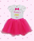Personalised Mommy's Little Girls Skirt Set