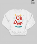 Personalised Oh My Deer Sweatshirt