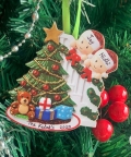 Personalized Family Tree Ornament (A Couple)