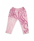 Reef Printed Leggings, Pink