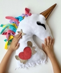 Unicorn Pillow DIY kit for Kids
