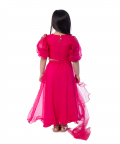 Pink Sequins Skirt Top