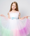 Unicorn Multicolor Flair Dress