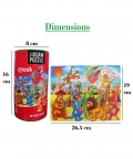 Puzzles Circus Theme Play & Learn, Creativity-40 Pieces 