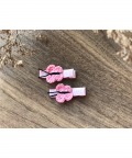 Quick Butterfly Aliigator Clips - Pink