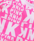 Pink Base With Pink Print T-Shirt 