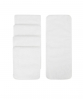 Plain 12X32 Cm White 5 Pk Diaper Liner