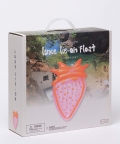 Luxe Lie-On Float Strawberry Pink Berry