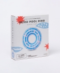 Inflatable Retro Pool Ring De Playa Stripe