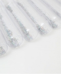 Transparent Inflatable Glitter Lilo Float Tube