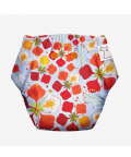 Superbottoms Freesize UNO Washable & Reusable Adjustable Cloth Diaper with Dry Feel Pads set (Gulmohar)