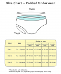 SuperBottoms Padded Underwear - Semi Waterproof Pull up Underwear/Potty Training Pants (Pack of 6)