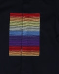 Black Square Patchwork Shirt