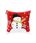 Playful Snowman Cushion