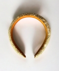 Sequin Embroidered Hairband - Santa Gold