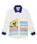 Spongebob Rainbow Strips Shirt