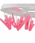 Pink Premium Oval Clip Hanger