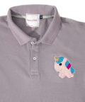 Unicorn Motif Polo T-Shirt