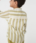 Asymmetric Stripe Shirt