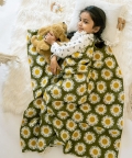 Sunflower Reversible Baby Blanket