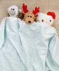 Seagreen Newborn Baby Swaddle Blanket