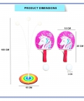 Table Tennis Trainer Toy Ping Pong Paddle Set Unicorn