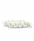 100% Organic Bolster Cover Set Without Fillers Birdie Print