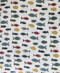 Coloured Fish Junior Blanket