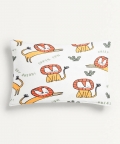 100% Organic Baby Pillow Cover With Fillers Lion Print