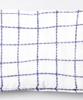 100% Organic Baby Pillow Cover With Fillers Navy Square