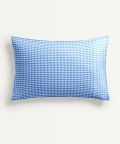 Blue Checks Pillow Cover without Filler