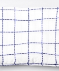 100% Organic Baby Pillow Cover Without Fillers Navy Square