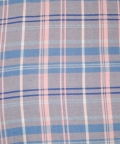 100% Organic Pink & Blue Checks Junior Quilt