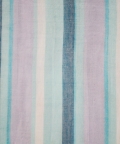 100% Organic Blue & Purple Stripe Junior Quilt