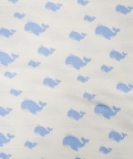 The Baby Atelier 100% Organic Blue Whale Junior Quilt