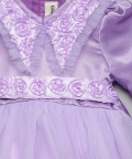 Purple Rose Peter Pan Collar Frock