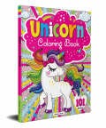 Unicorn Coloring Book-101 Artworks:Colouring Book For Kids