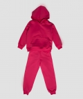 Rasberry Pink Hoodie Set in Fleece