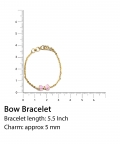 Bow Chain Bracelet