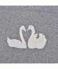 Vkaire Swan Baby Blanket - Grey 
