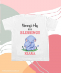 Personalised Mommy's Hug Is Blessing T-Shirt 