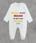 Personalised Massi Getting Hitched Full Romper 
