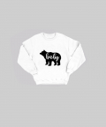 Personalised Bear Sweatshirt For Kids