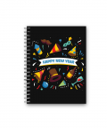 Personalised New Year Doodle Wiro Diary